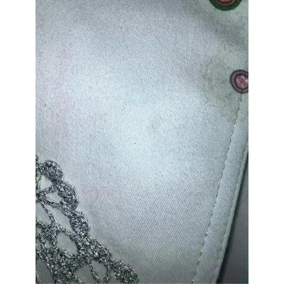 Kay Unger New York white blazer size 8 Avant Garde Secretary Office Siren - Picture 7 of 7